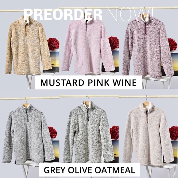 Sherpa Pullover w/ pockets - Picture 1 of 1